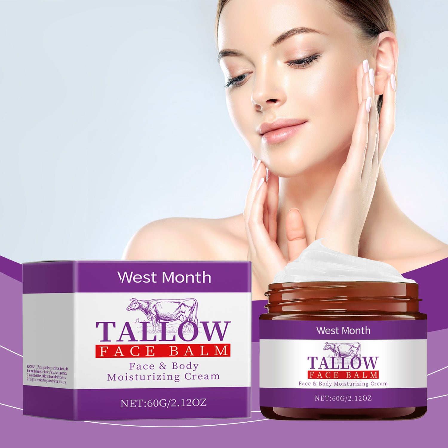 West&amp;Month Butter Moisturizing Face Cream