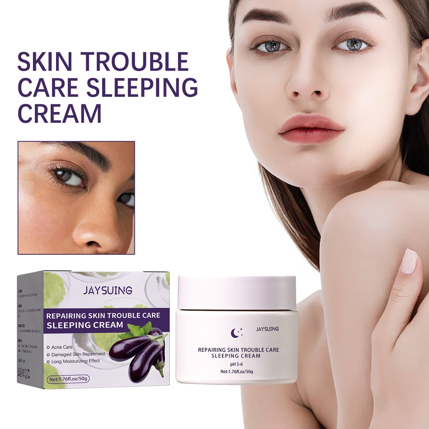 Jaysuing Hydrating Night Repair Sleep Cream