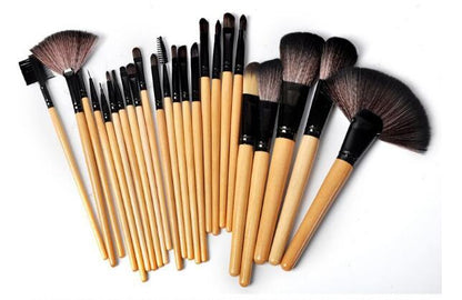 Gift Bag Of 24 Pcs Makeup Brush Sets Professional Cosmetics Brushes
