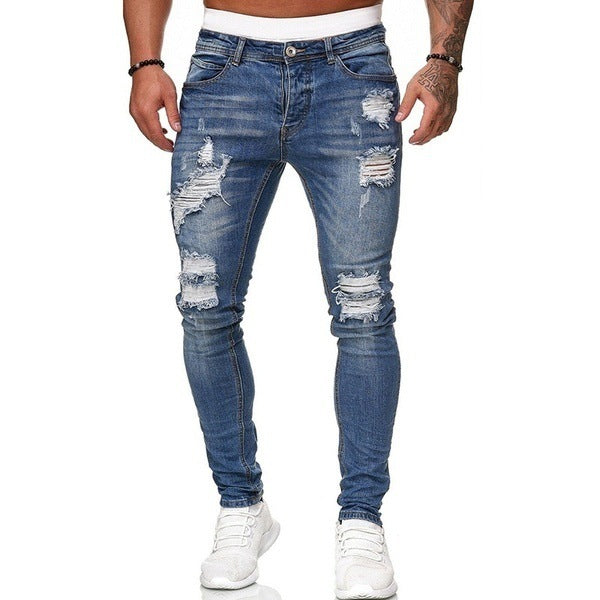 men’s ripped skinny jeans