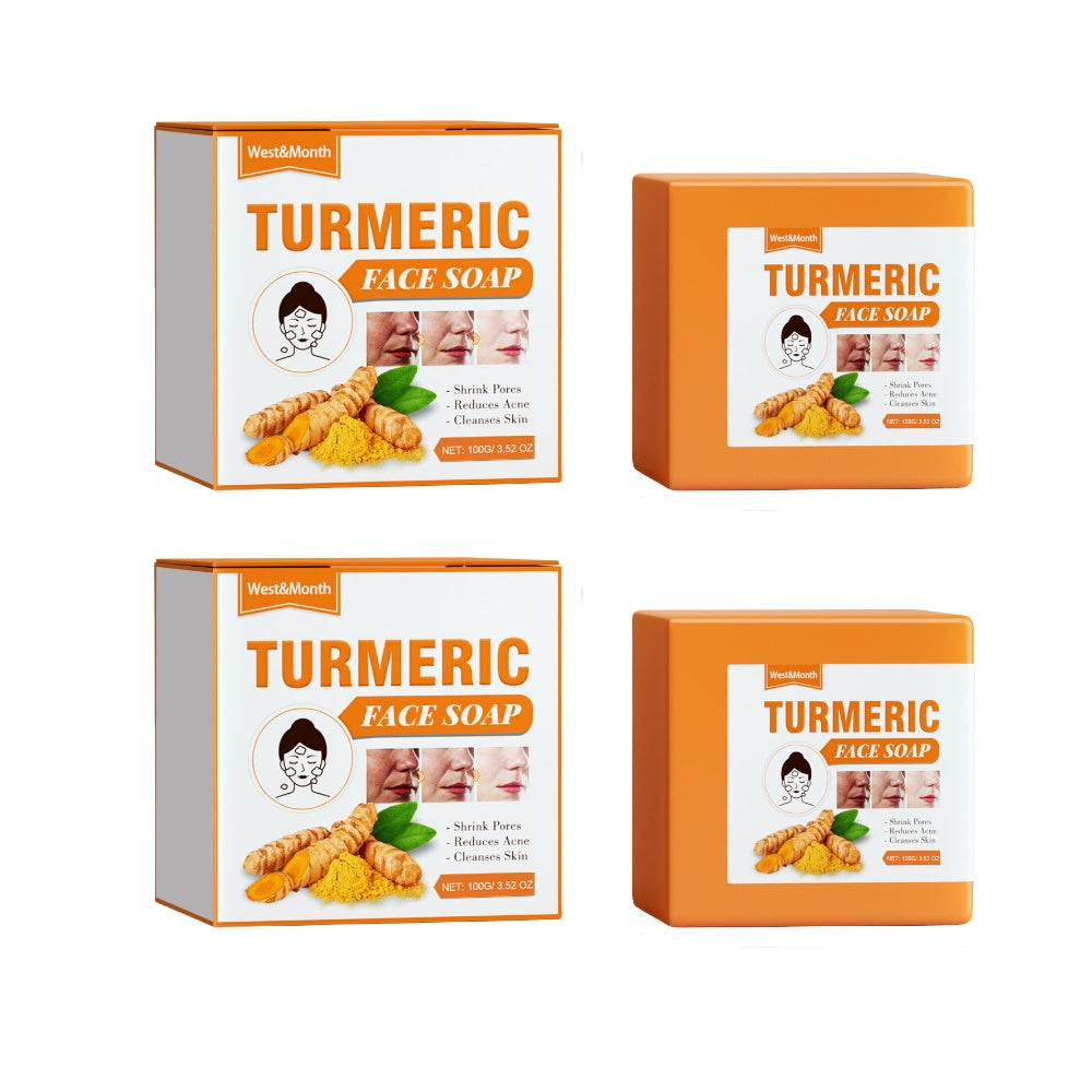 West&amp;Month Turmeric Cleansing Soap – Brightening &amp; Smoothing