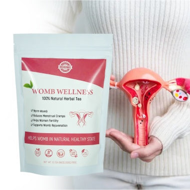 Chinaherbs Natural Womb Tea Female Period Menstrual Cramps Warmer Hormone Balance Glowing Beauty Care Packaged In Bag - Opaline Glam Beauty