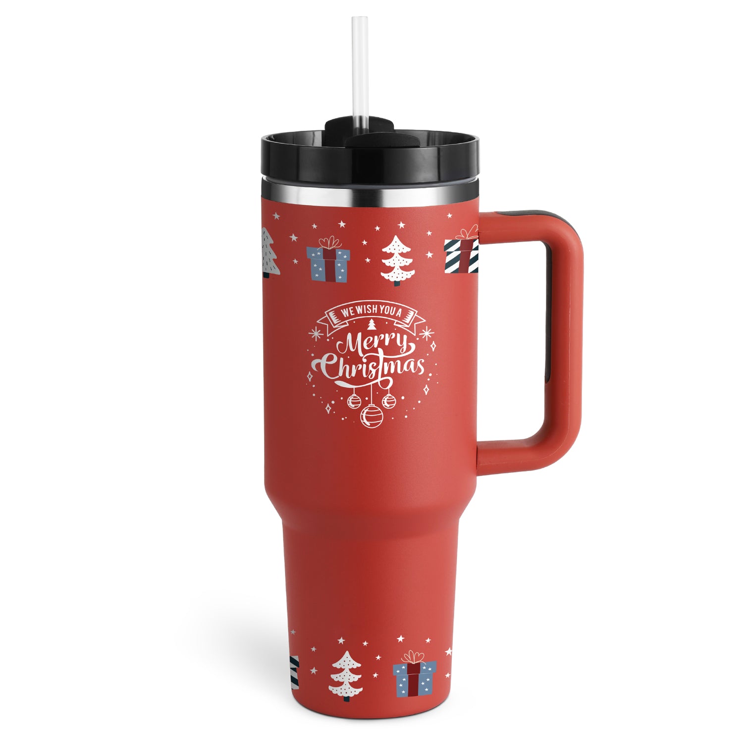 40 Oz Insulated Tumbler with Handle