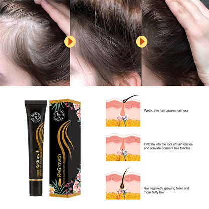Regrowth Organic Hair Serum - Opaline Glam Beauty