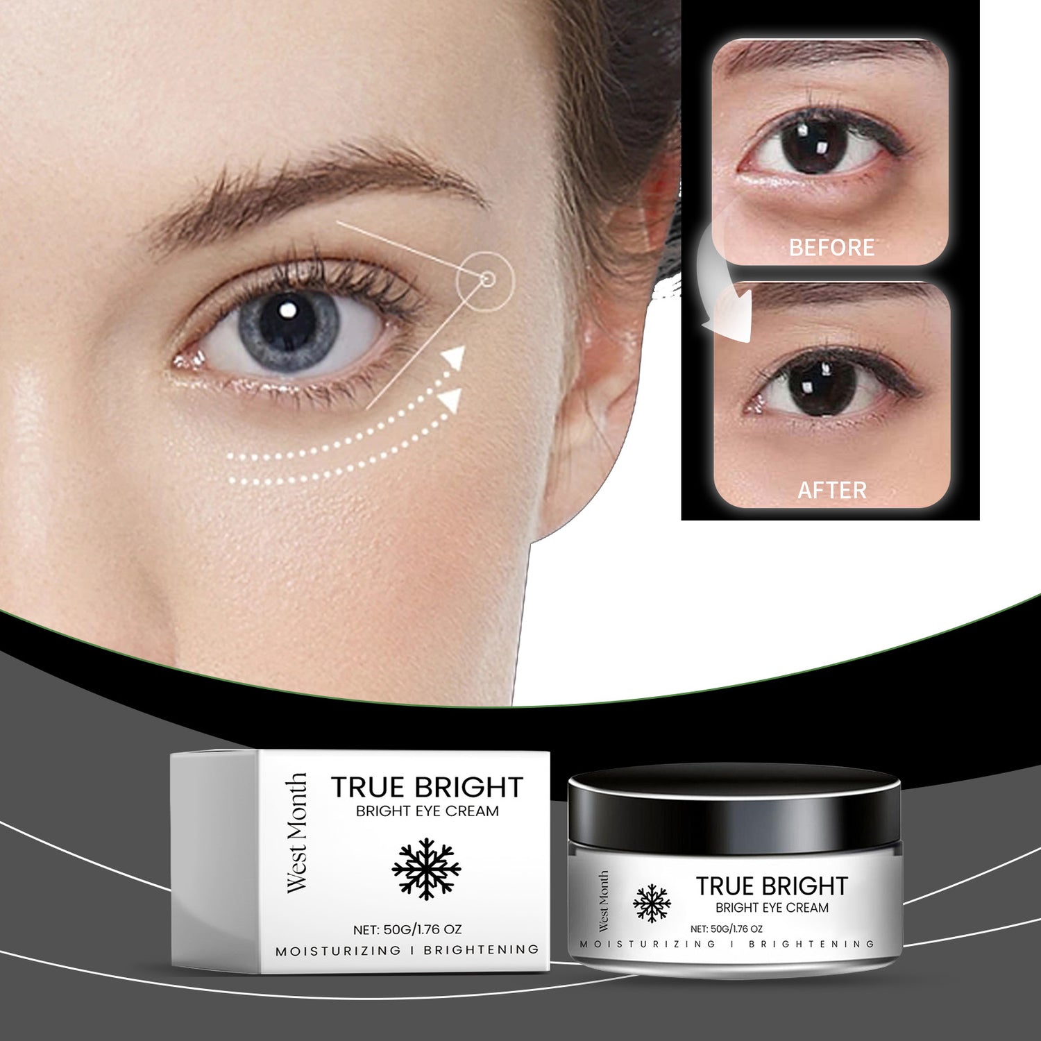 West&amp;Month Gentle Moisturizing Eye Cream