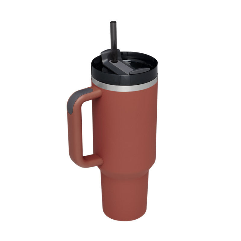 40 Oz Insulated Tumbler with Handle