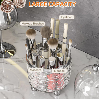 Large Capacity Bathroom Makeup Brush Storage Rack
