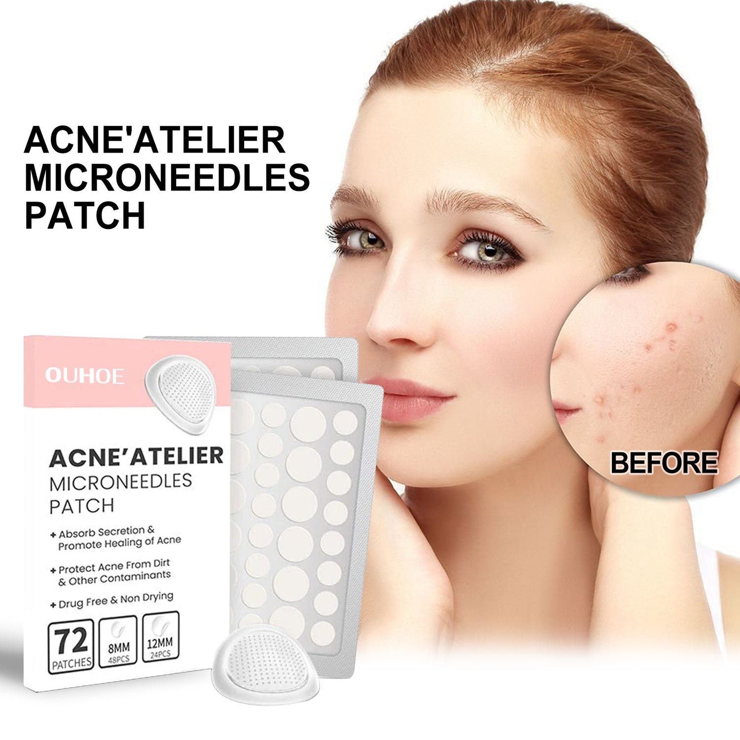 OUHOE Acne Repair &amp; Pore Cleansing Patch