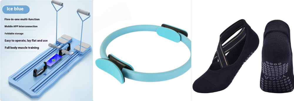 Multifunctional Fitness Board Ab Wheel