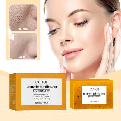 Turmeric &amp; Kojic Soap – Gentle Cleansing &amp; Moisturizing