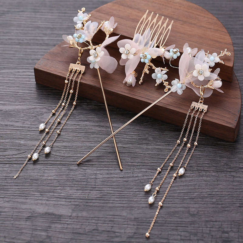 Tassel step shakes hairpin