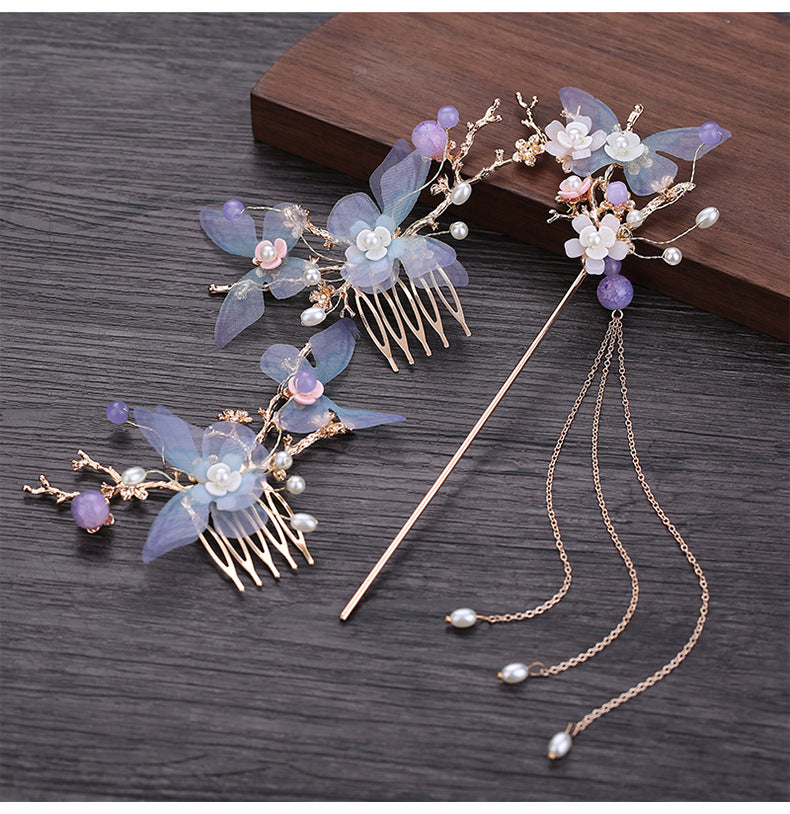 Tassel step shakes hairpin
