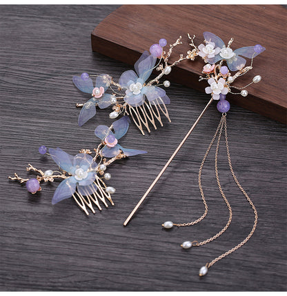 Tassel step shakes hairpin