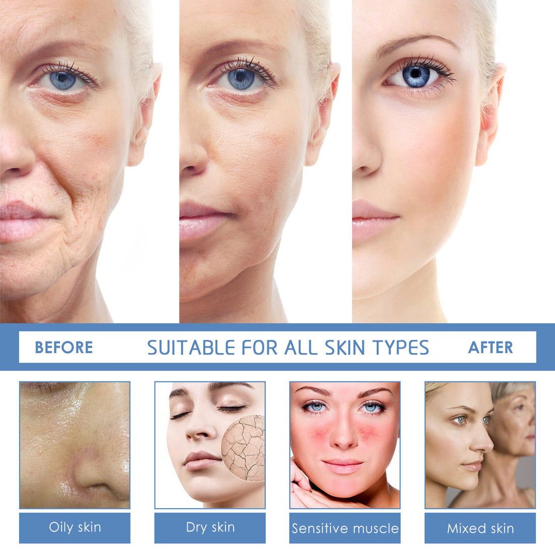 Jaysuing Anti-Aging Facial  Firming, Anti-Line Moisturizing &amp; Anti-Aging