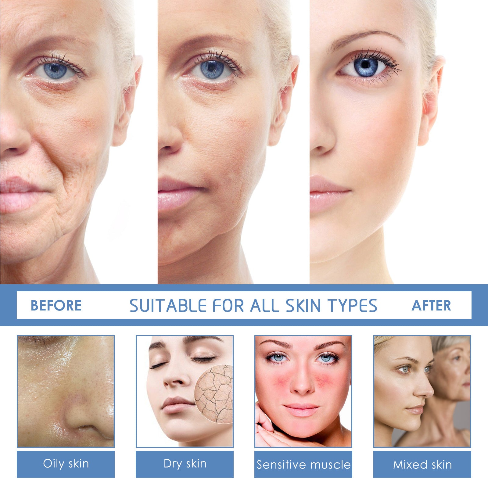 Jaysuing Anti-Aging Facial  Firming, Anti-Line Moisturizing &amp; Anti-Aging