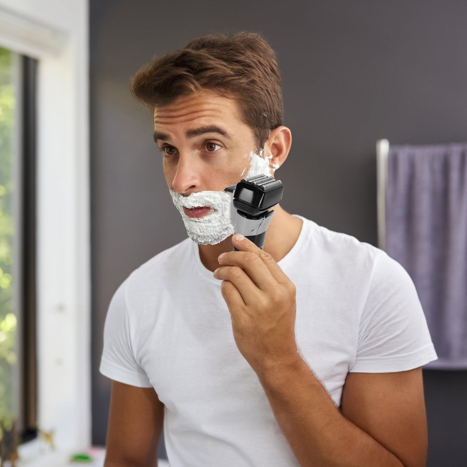 Electric Foil Face Shaver 5-Blade Electric Razor For Men