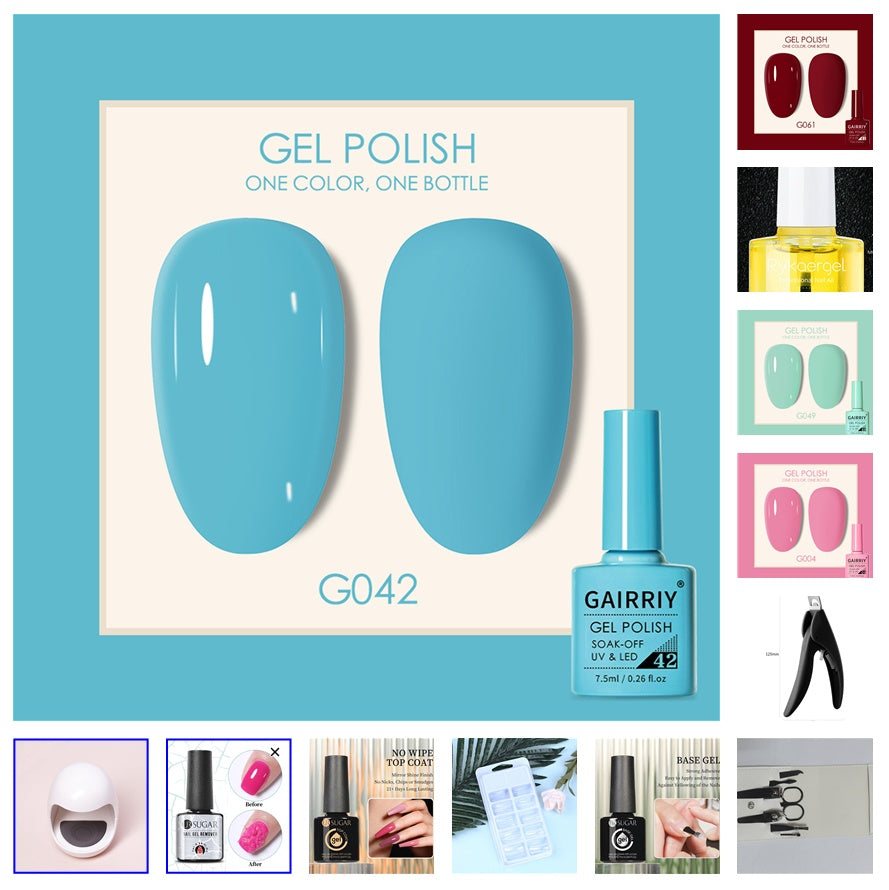 Coco Lasting Light Therapy Nail Polish Gel Set