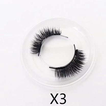 Reusable Magnetic Self-Adhesive Eyelashes No Eyeliner