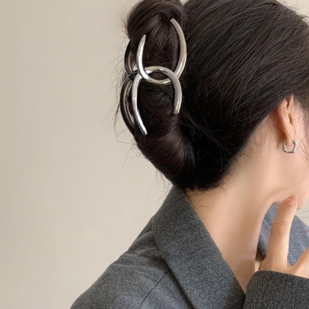 Oversized Pearl Wave Grip Women&