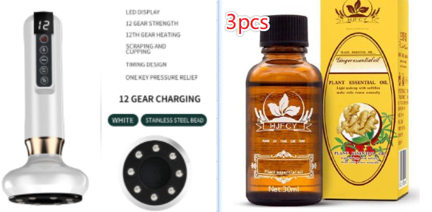 Electric Vacuum Cupping Massager For Body Anti-Cellulite