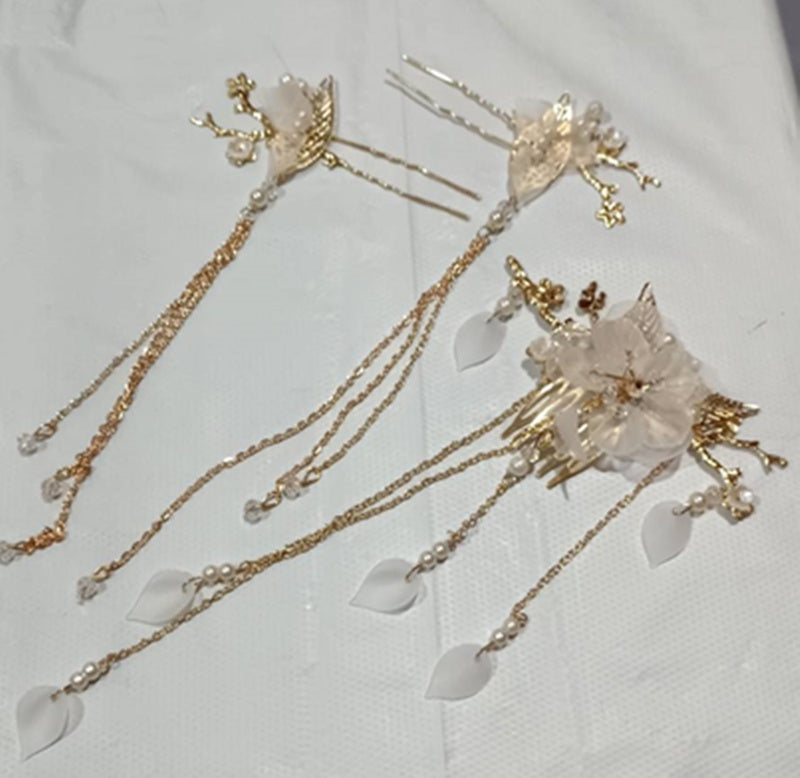 Tassel step shakes hairpin