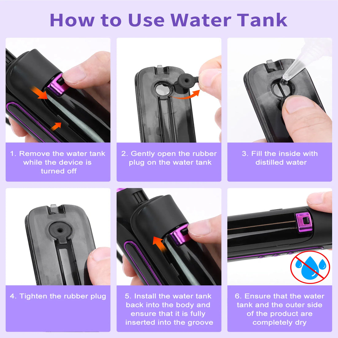 Steam Straighteners For Hair, Professional Salon Titanium Vapor Straightening IronsShine