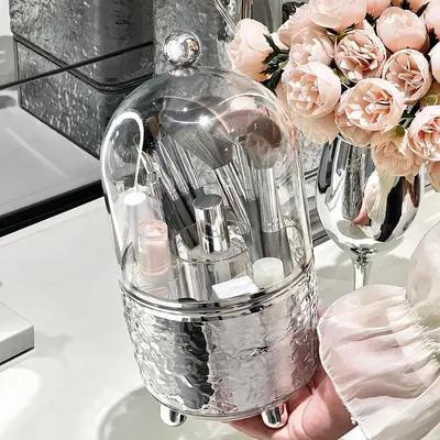 Large Capacity Bathroom Makeup Brush Storage Rack