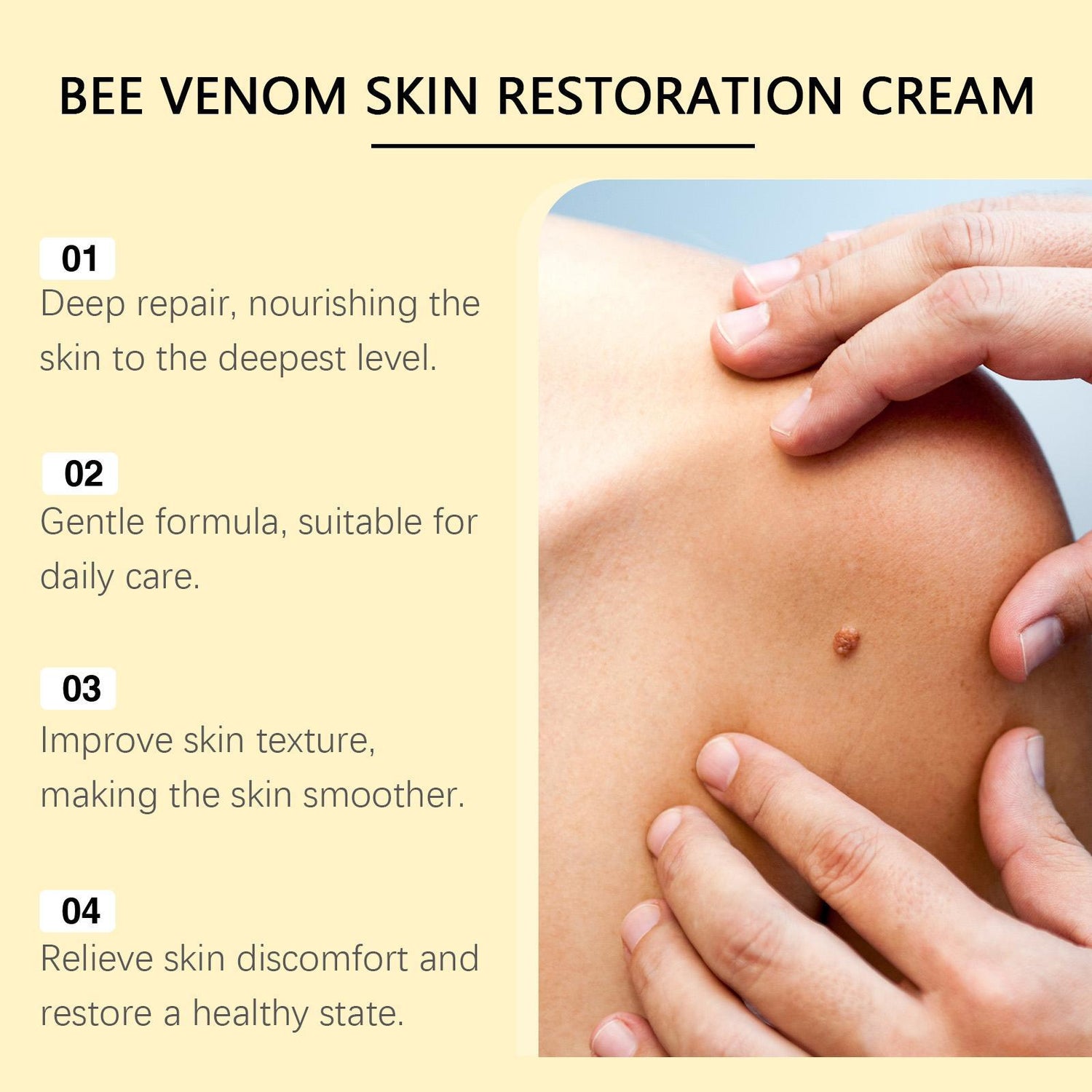 Houkeya Bee Moisturizing &amp; Soothing Skin Cream