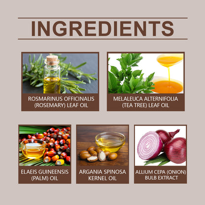 HOEGOA Batana Oil Shampoo Moisturizing Scalp Soft Oil Control Fluffy Lasting Fragrance Mild Shampoo