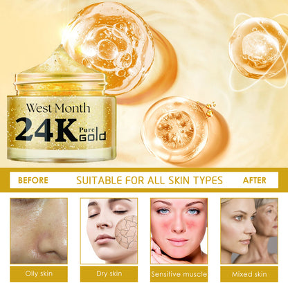 West&amp;Month 24K Gold Collagen Anti-Wrinkle Face Cream