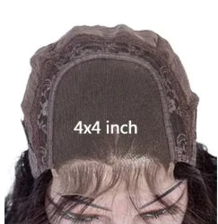 Lothoey Blonde Black Highlight Wavy 13x4/13x6 Glueless Lace Front Wig - Opaline Glam Beauty