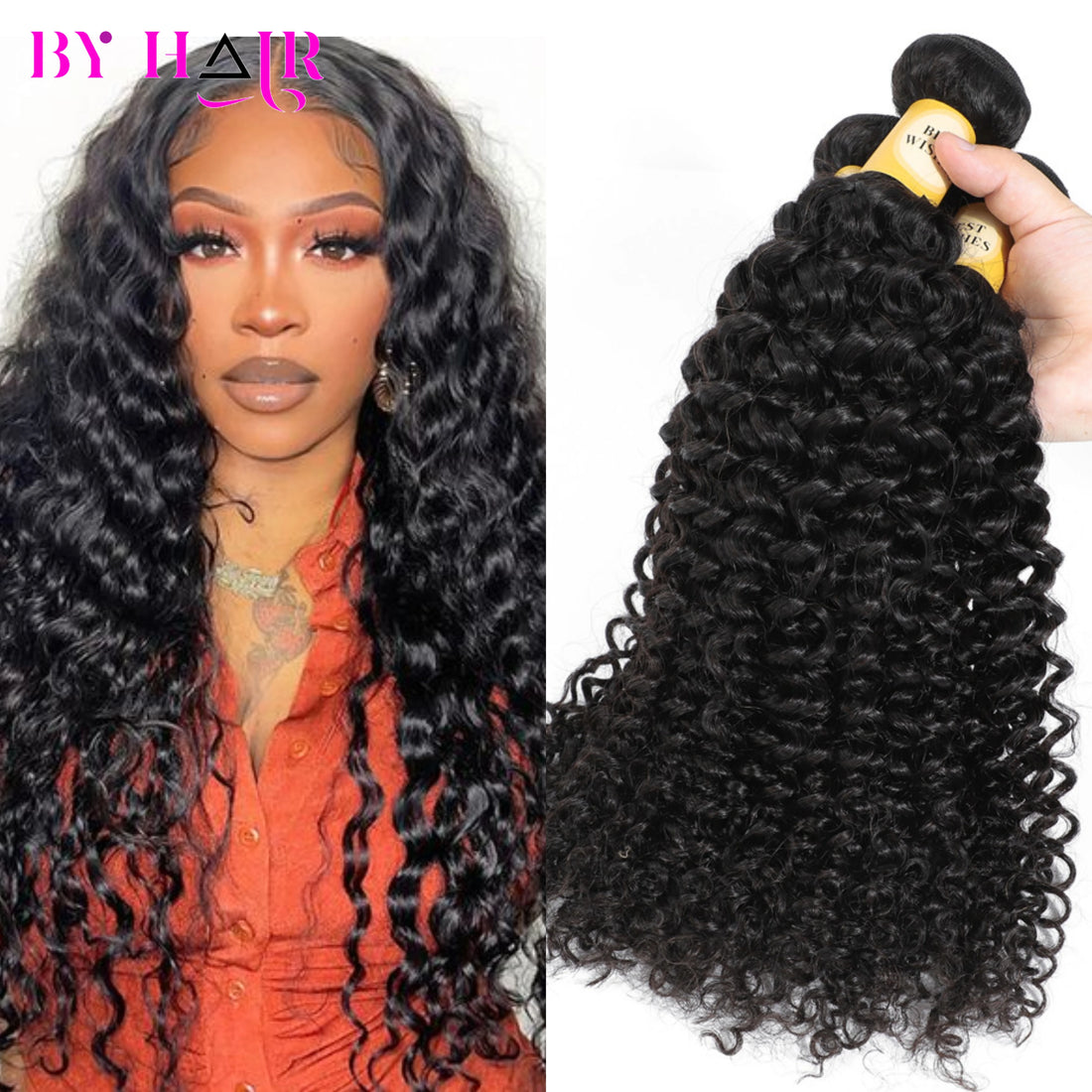 12A Water Wave Human Hair Bundles - Opaline Glam Beauty
