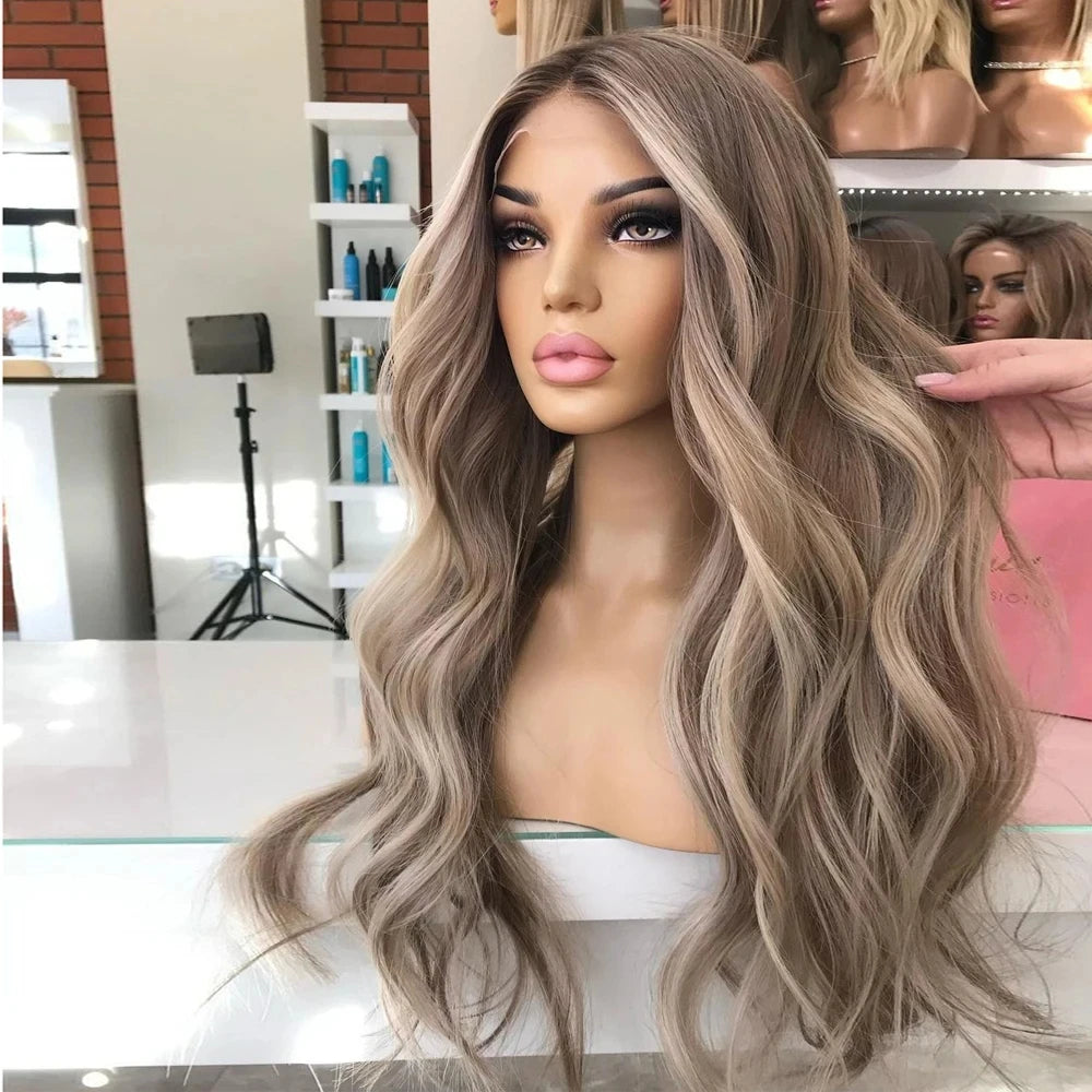 Brazilian Deep Wave Lace Wig - Opaline Glam Beauty