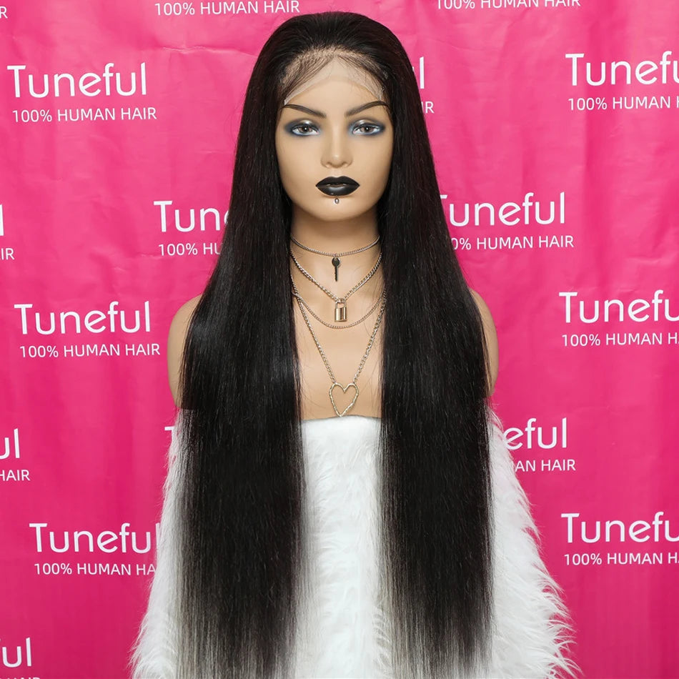 Tuneful 30 Inch Straight 13x6 HD Lace Front Human Hair Wig – Ready to Wea - Opaline Glam Beauty