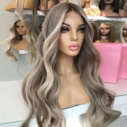 Brazilian Deep Wave Lace Wig - Opaline Glam Beauty