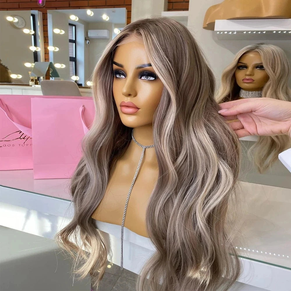 Brazilian Deep Wave Lace Wig - Opaline Glam Beauty