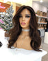 Ombre Blonde Middle Part Lace Front Wig - Opaline Glam Beauty