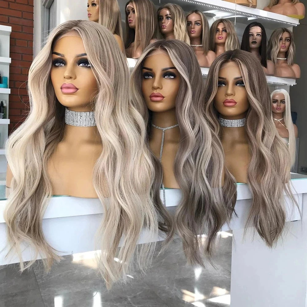 Brazilian Deep Wave Lace Wig - Opaline Glam Beauty