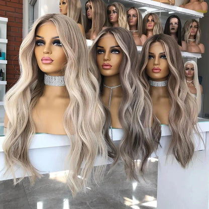 Brazilian Deep Wave Lace Wig - Opaline Glam Beauty