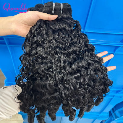 15A Burmese Curly Human Hair Bundles - Opaline Glam Beauty
