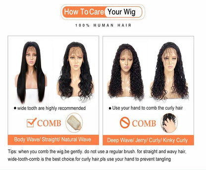 18 Inch Blunt Bob Full Lace Human Hair Wig – Silk Base, 180% Density - Opaline Glam Beauty