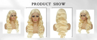 613 Blonde Body Wave Human Hair Wig - Opaline Glam Beauty