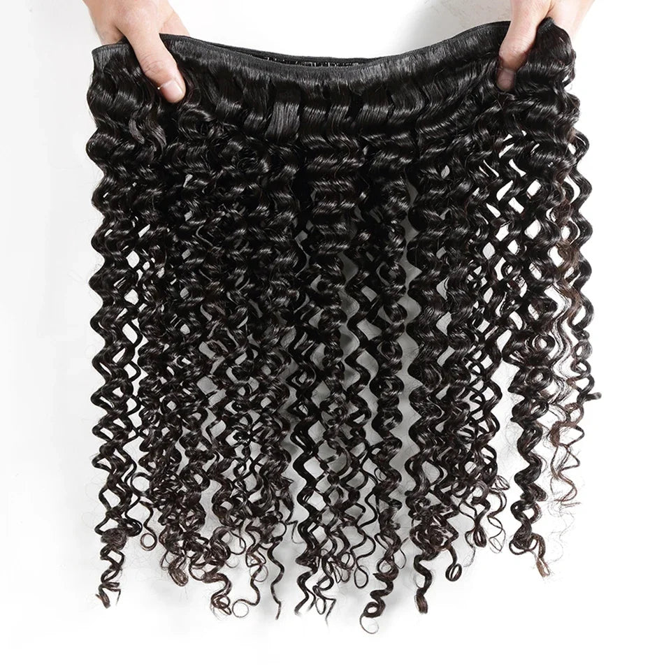 Deep Wave Brazilian Human Hair Bundles - Opaline Glam Beauty