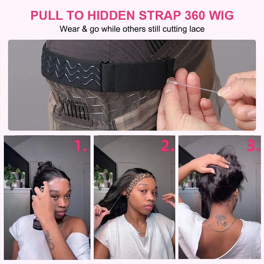 360 Full Lace Body Wave Wig – Glueless - Opaline Glam Beauty