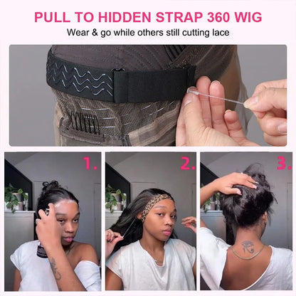 360 Full Lace Body Wave Wig – Glueless - Opaline Glam Beauty