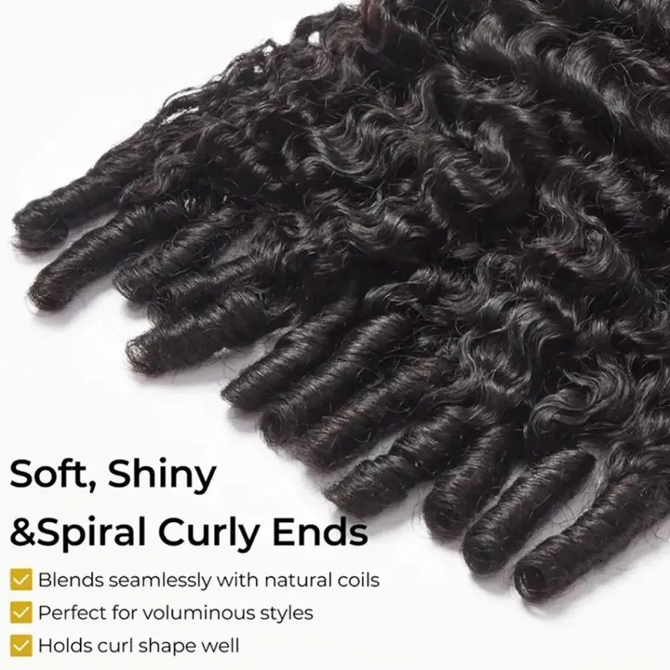 32" Burmese Virgin Curly Hair Bundles - Opaline Glam Beauty