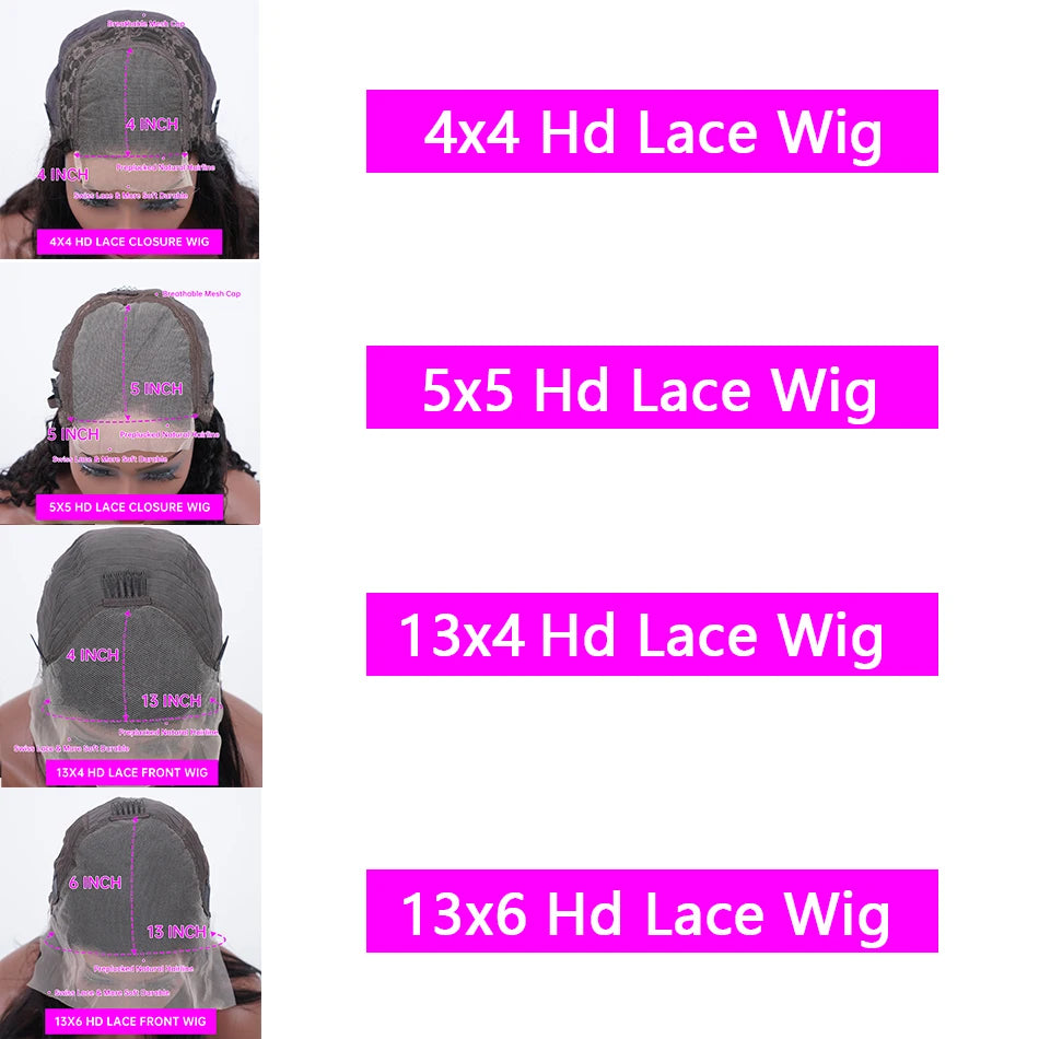 30 Inch 250 Density Highlight Honey Brown Curly Lace Front Human Hair Wigs 13x6 13x4 Ombre Colored Deep Wave Lace Frontal Wig - Opaline Glam Beauty
