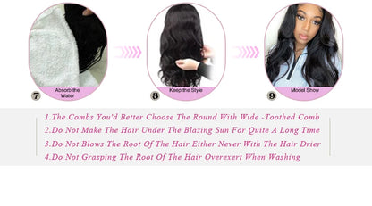 Ash Blonde Body Wave Human Hair Wig - Opaline Glam Beauty