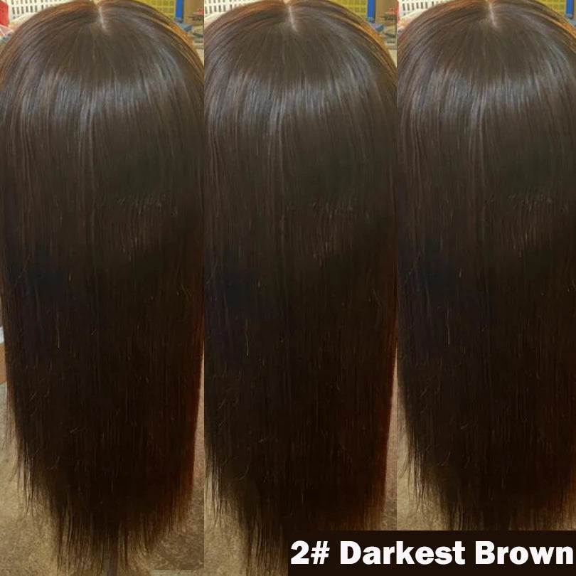 18 Inch Blunt Bob Full Lace Human Hair Wig – Silk Base, 180% Density - Opaline Glam Beauty