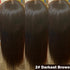 18 Inch Blunt Bob Full Lace Human Hair Wig – Silk Base, 180% Density - Opaline Glam Beauty